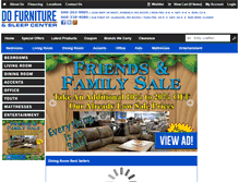 Tablet Screenshot of dofurniture.com